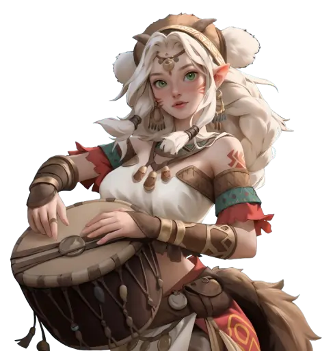 Bell UR support hero from Last Asylum: Plague