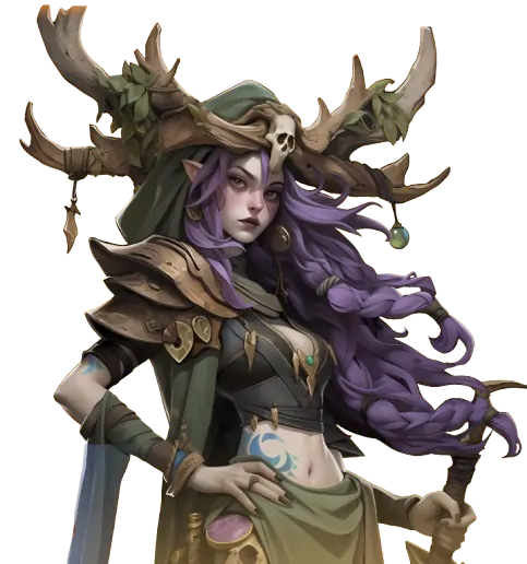 Zoya UR carry hero from Last Asylum: Plague