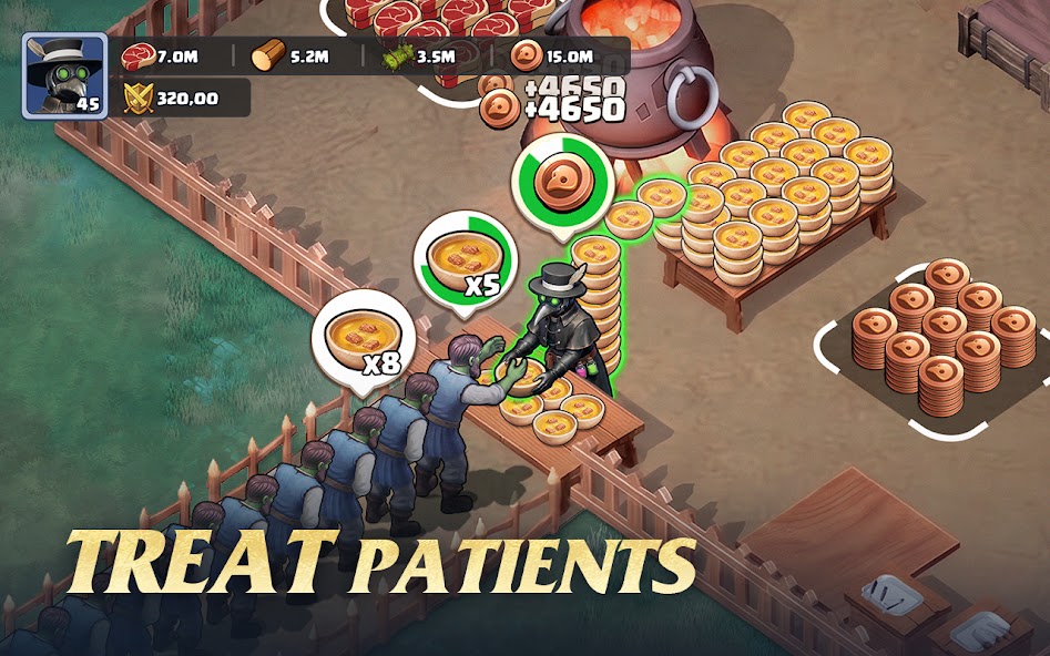 Treat patients in Last Asylum: Plague